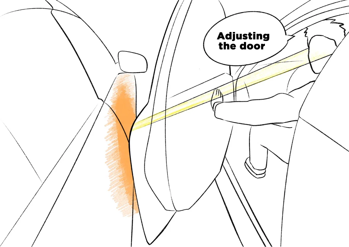 Door Movement Visualization